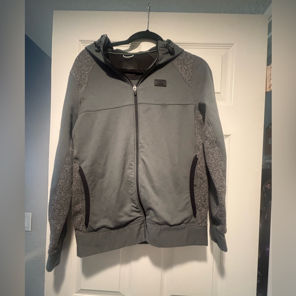 Abercrombie and Fitch Green/ Grey Sweater Hoodie Size Small